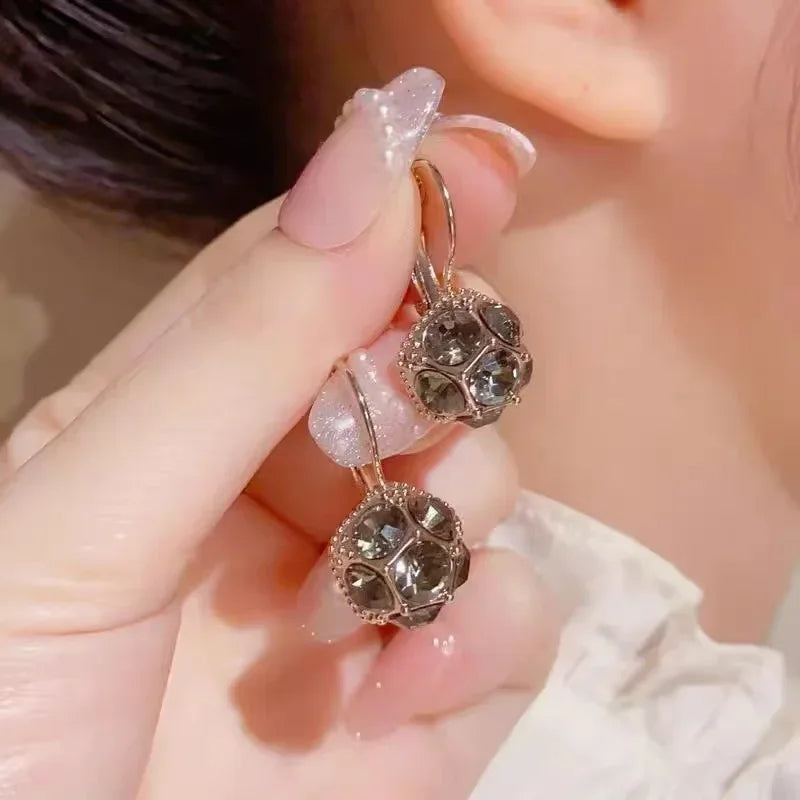 Minimalism Design Double Layered Tassel Chain Earrings for Women Shiny Gold Color Simple Ear Line Cartilage Jewelry Wholesale