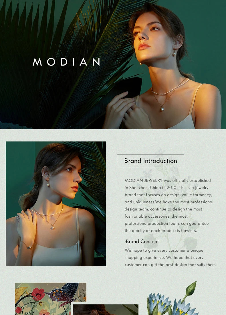 MODIAN Minimalism 925 Sterling Silver Line Thin CZ Opening Size Finger Ring Classic Luxury Stackable Jewelry For Women Gifts