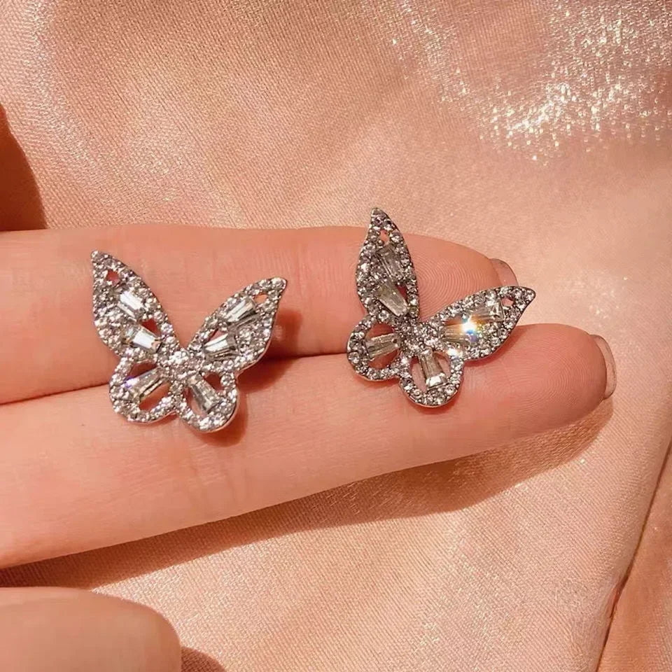 Minimalism Design Double Layered Tassel Chain Earrings for Women Shiny Gold Color Simple Ear Line Cartilage Jewelry Wholesale